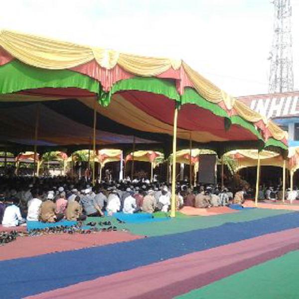 Ribuan Masyarakat Hadiri Tabligh Akbar tentang ISIS di Kabupaten Inhil  