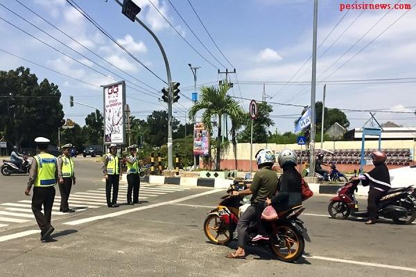 Sat Lantas Polres Dumai Kampanyekan Tertib Lalu Lintas
