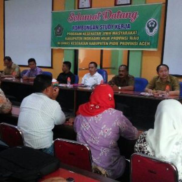 Wujudkan Inhil Bebas Pasung, Dinkes Bersama DPRD Inhil Kunjungan Kerja ke Aceh Pidie