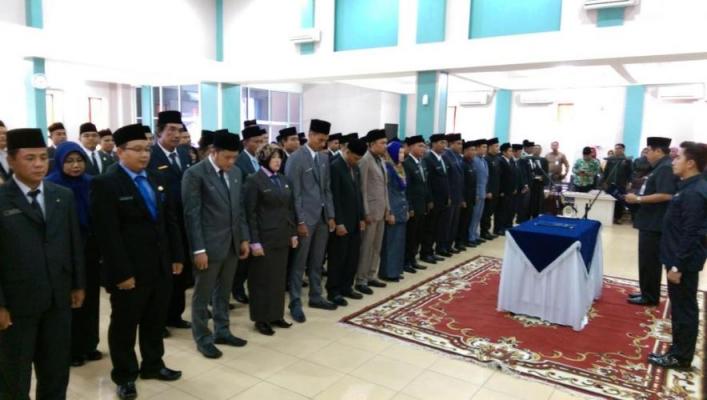 83 Pejabat Eselon IV Lingkungan Pemkab Meranti Dilantik