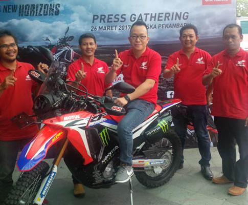 Capella Honda Pekanbaru Luncurkan Motor Rally CRF250 Untuk Petualang