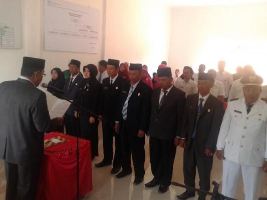 Ini Data 8 Pejabat Eselon IV Kecamatan Bagansinembah Raya yang Dilantik Sekcam