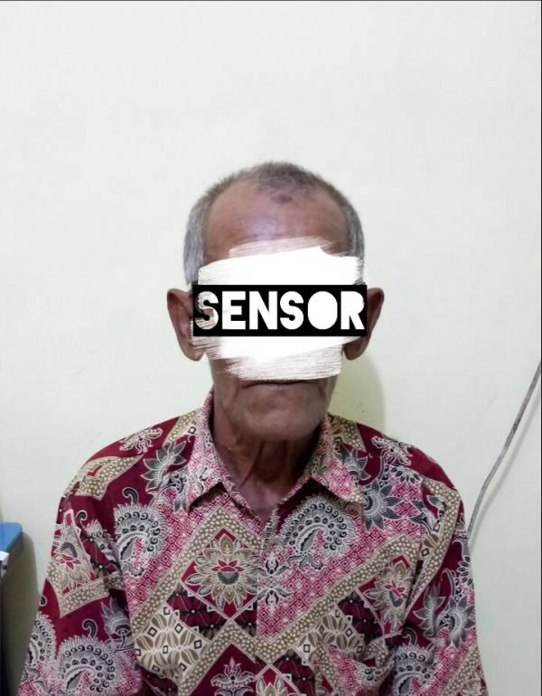 Kakek di Selatpanjang Ini Cabuli Anak Dibawah Umur Saat Pulang Sekolah