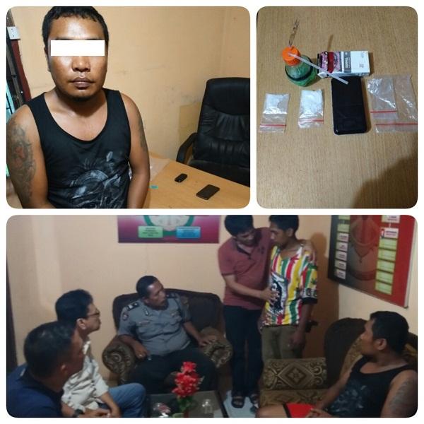 Polisi Tangkap Pemilik Narkoba di Warung Daerah Kandis