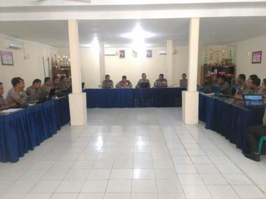 Polres Kampar Adakan Pelatihan Sistem Pelaporan Online Terpadu bagi Seluruh Petugas SPK Jajaran