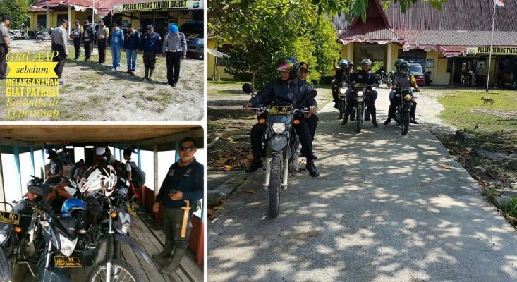Polres Kepulauan Meranti Patroli Gabungan Antisipasi Kebakaran Hutan dan Lahan