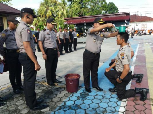 Polres Meranti Dapat Tambahan 25 Personil, Wakapolres : Jangan Melakukan Pelanggaran