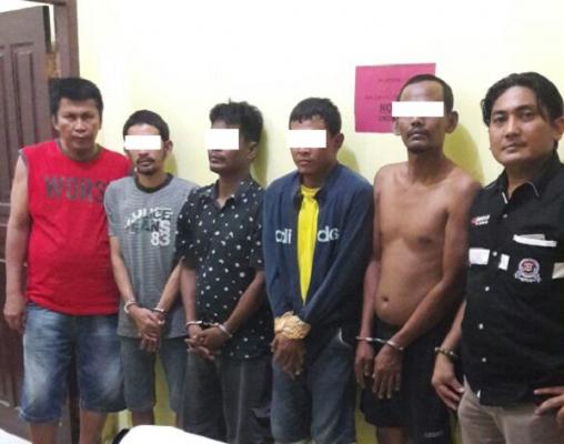 Polsek Tambang Kampar Ringkus 4 Anggota Komplotan Pencuri Mobil