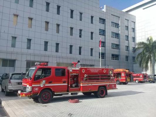 RSUD Arifin Achmad Riau Terbakar