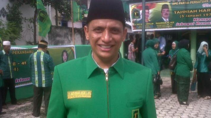 Said Usman Abdullah Mengaku Ingin Maju di Riau Satu