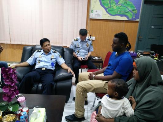 Terancam Dibunuh di Negaranya, 3 WNA Somalia yang Diamankan Imigrasi Selatpanjang Tak Ingin Pulang