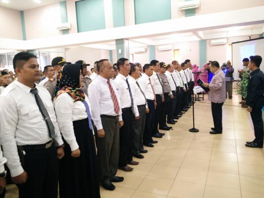 Tim Saber Pungli di Meranti Dikukuhkan, Kapolda Riau : Jangan Sampai Kalian Yang Kena Tangkap