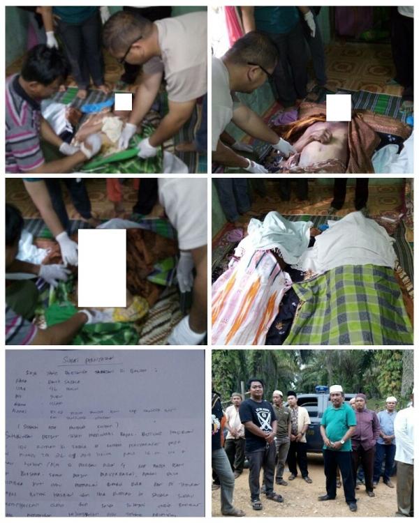 Warga Rohil Temukan Suami Istri Tak Bernyawa di Dalam Rumah