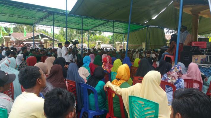 Amir Hamzah:masyarakat Pulau kijang sudah sepakat untuk memenangkan firdaus-Rusli,jangan ragukan kami.