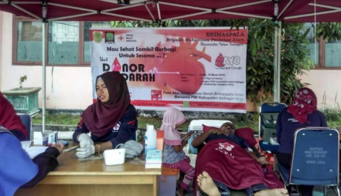 Brimaspala UNISI Gelar Aksi Donor Darah Sukarela