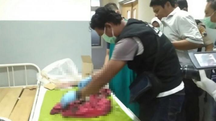 Curiga Lihat Biawak Menarik Sesuatu, Setelah Didekati Warga Temukan Jasad Bayi