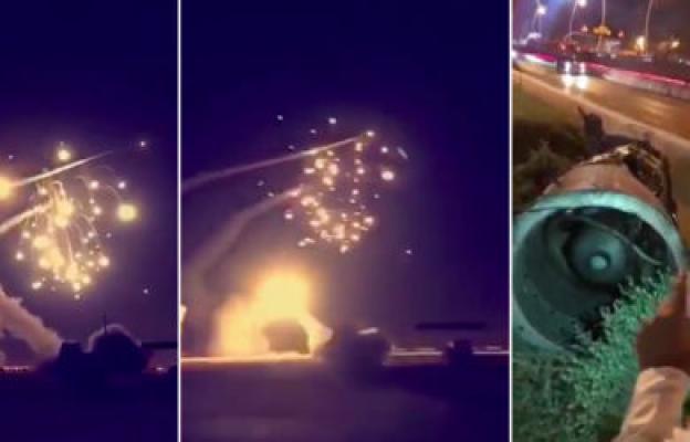 Detik-detik Rudal Balistik Yaman Hantam Arab Saudi, Lihat Videonya