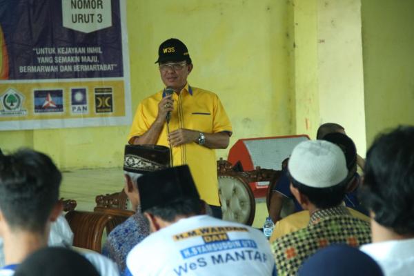 HM Wardan blusukan sampaikan program pada masyarakat