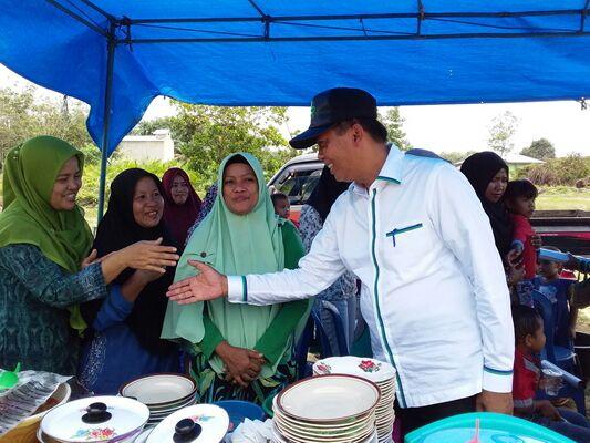 Kampanye Dialogis di Buluh Nipis, Kampar, Firdaus Fokuskan Perhatiannya  Peningkatan Kualitas SDM Riau