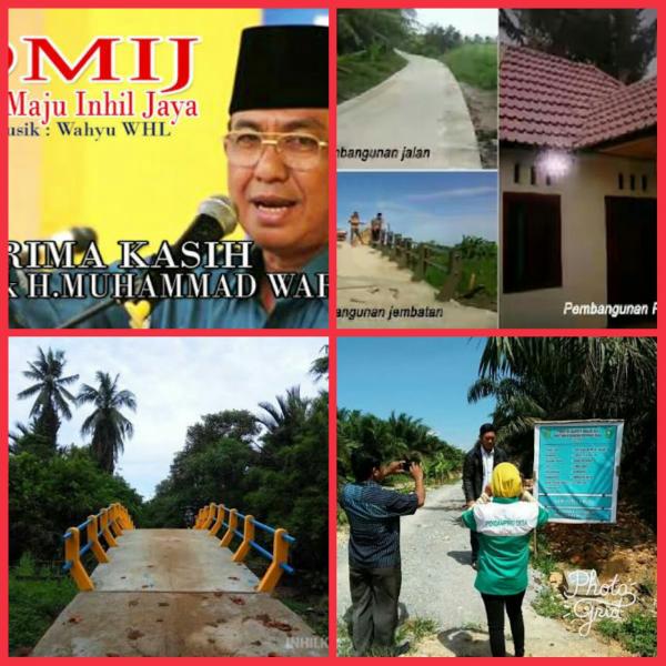 Kucuran Dana DMIJ dan insfrastruktur Desa sudah bisa berasa kota.