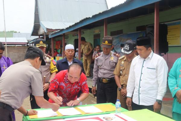 Masyarakat Kabupaten Inhil Deklarasik Anti Hoaks 