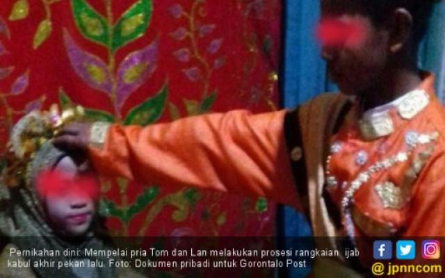 Pernikahan Dini, Dua Mempelai Sama-sama Usia 14 Tahun, Viral