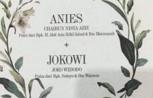 Pernikahan Jokowi dan Anies di Madura Bikin Heboh