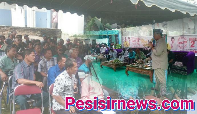 Ratusan Warga dan Dua Pimpinan DPRD Rohil Hadiri Kampanye LE di Bagan Sinembah 