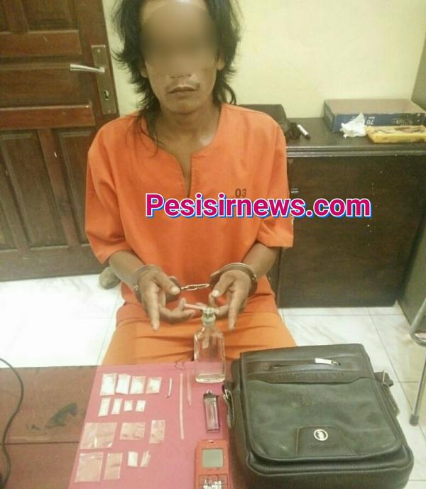 Sat Res Narkoba Polres Rohil Kembali Berhasil Ciduk Pelaku Kepemilikan 8 Paket Sabu di Balam Km 16 