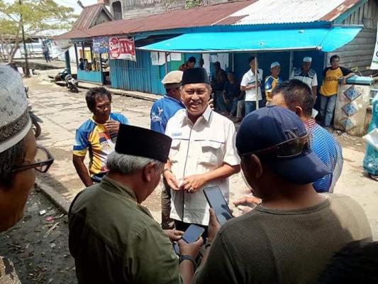 Syamsudin Uti:janjikan akan memperjuangkan  Rp 12 Miliar untuk Wisata Religi Tuan Guru Sapat.