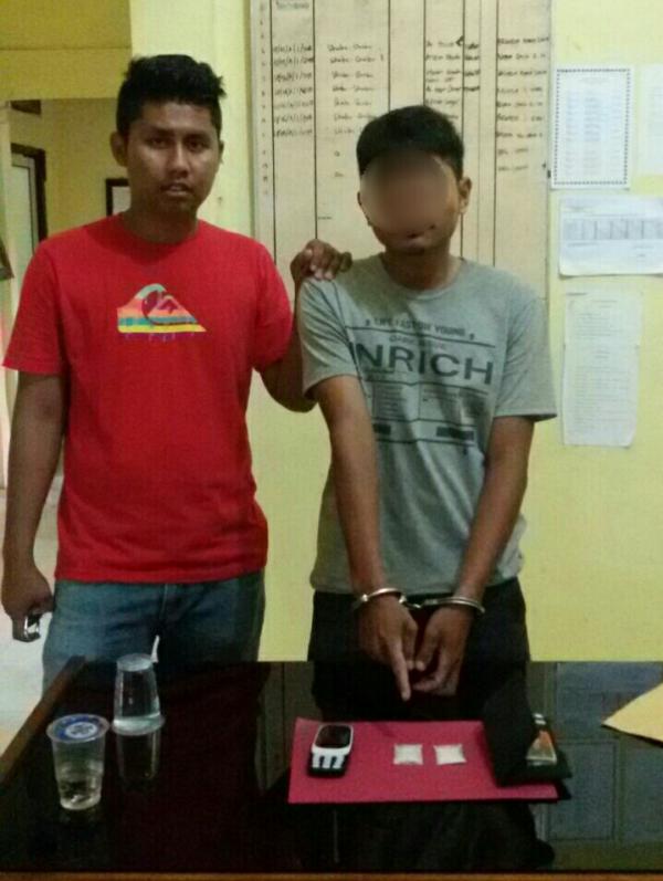 Warga Dumai Ini Mencurigakan Saat Masuk Warung Kopi, Polisi pun Menangkapnya Karena Kantongi ini