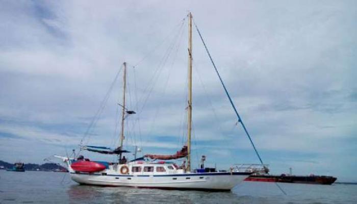 AL Tangkap Kapal Yacht AS di Balikpapan