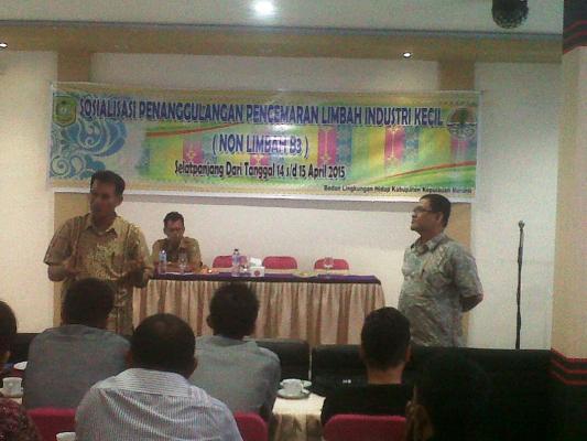 BLH Meranti Sosialisasi Pencegahan Limbah B3