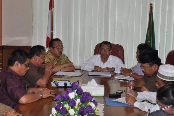 Bupati Bengkalis Kunker ke Kemenag Riau