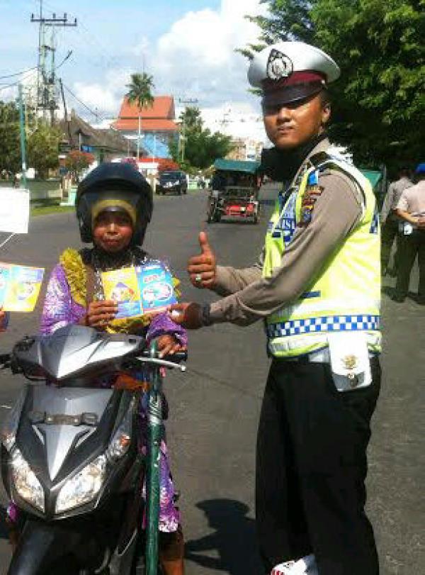 Polisi Meranti Tilang 36 Sepeda Motor