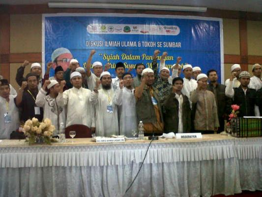 Ulama dan Tokoh Masyarakat se-Sumatera Barat Sepakat Tolak Syiah