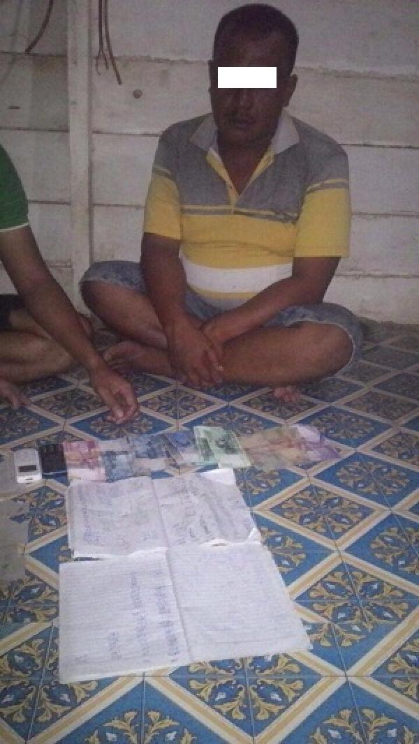 Bikin Resah, Bandar Togel di Kemuning Inhil Diringkus Polisi