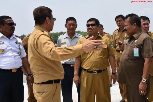Dishubkominfo Bengkalis Diminta Percepat Tahapan Pembangunan Dermaga Pelabuhan BSSR