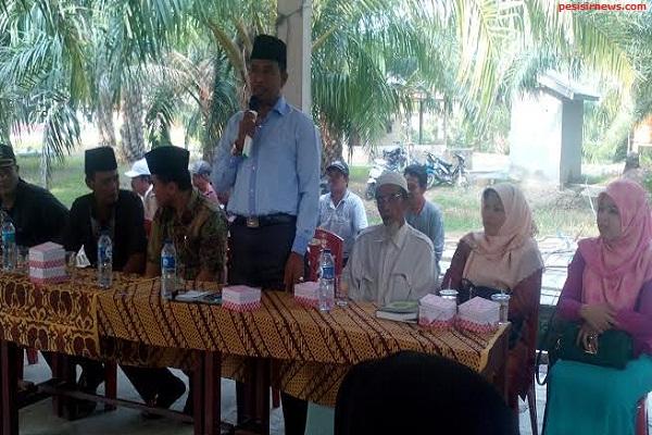 Zamzami Harun  Gelar Reses di Desa Sukarjo Mesim Kecamatan Rupat
