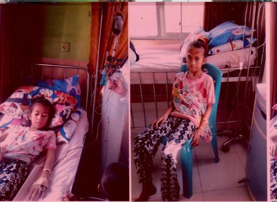 Gadis Kecil Penderita Jantung Bocor di Rohil Ini Butuh Bantuan Untuk Berobat