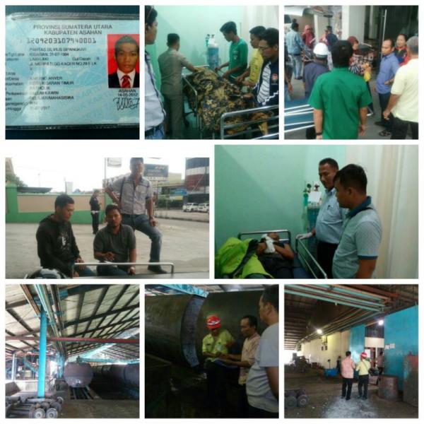 Kecelakaan Kerja, Seorang Karyawan Magang Pabrik Kelapa Sawit PT PAA Bengkalis Meninggal Dunia