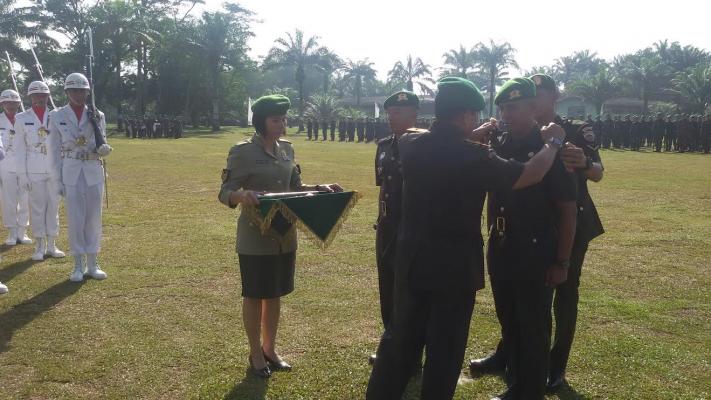Putra Asli Kampar Resmi Menjadi Danyon 132 Bima Sakti