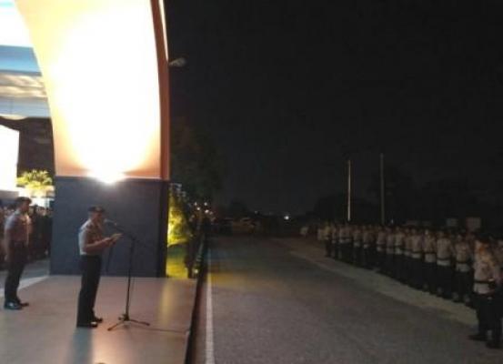 Ratusan Personel Brimob Riau Berangkat ke Papua Amankan PT Freeport Indonesia