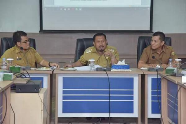   Wabup Kampar Pimpin Rapat Persiapan Kunjungan Kerja Menteri Desa PDT dan Transmigrasi RI Ke Kampar.