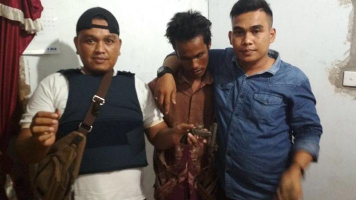Ancam Istri Sirri dengan Senjata Api Rakitan, Warga Desa Kuapan ini Diamankan Polsek Tambang