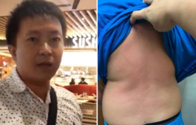 Bak Film Kungku, Pria Tendang Bocah di Mal Terekam CCTV