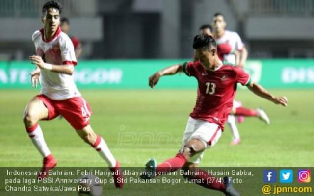 Indonesia vs Bahrain: Tamu Menang tapi Ketakutan