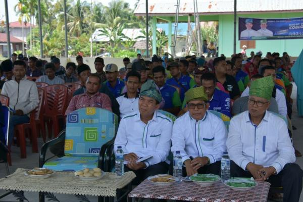 Jadikan Rupat Utara Pusat Pariwisata,  Perwakilan 10 Desa Hadiri Kampanye Dialogis Firdaus Rusli