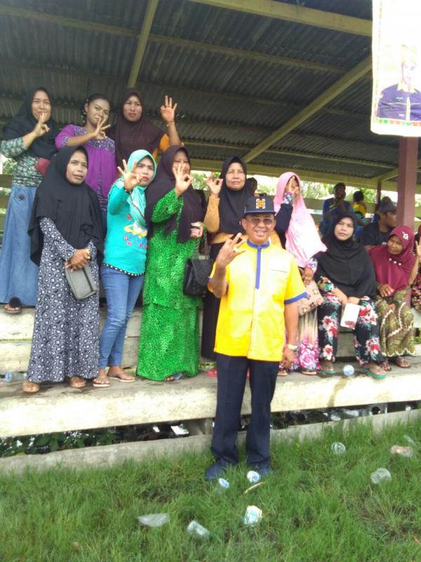 Majelis ta,lim Desa Pengalihan,siap menangkan Wardan- SU 