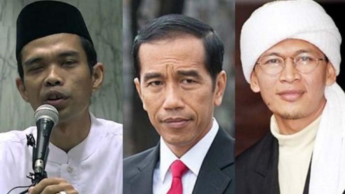 Mengejutkan, Ustadz Abdul Somad dan AA Gym Dukung Sosok Ini jadi Penantang Jokowi
